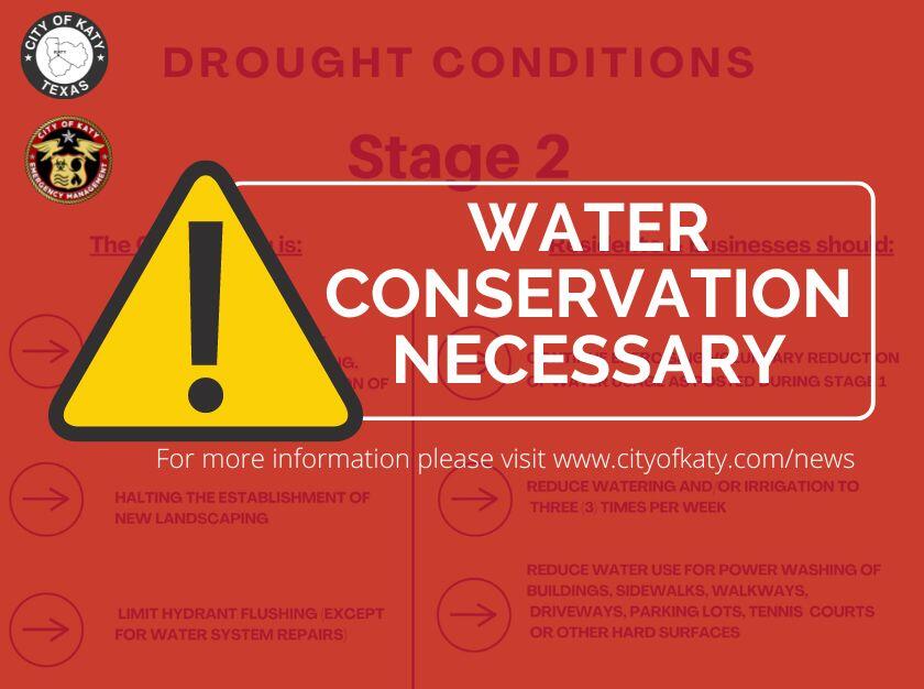City of Katy Drought Condition Update June 24th, 2022 (City of Katy Office of Emergency