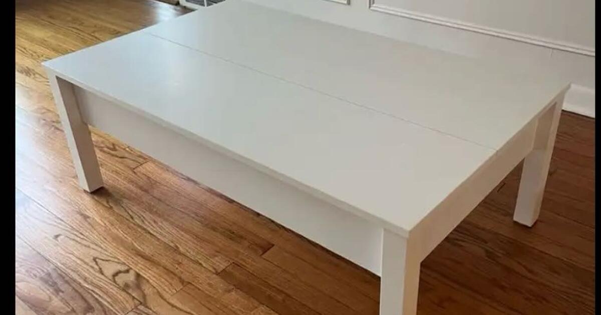 white-coffee-table-with-storage-for-free-in-norwalk-ct-for-sale