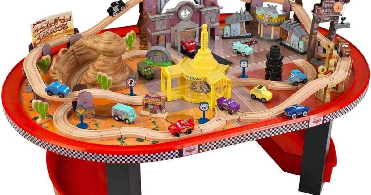 Kidkraft Disney Pixar Cars Radiator Springs Race Track Set Table 981197 For 30 In San Francisco CA For Sale Free Nextdoor