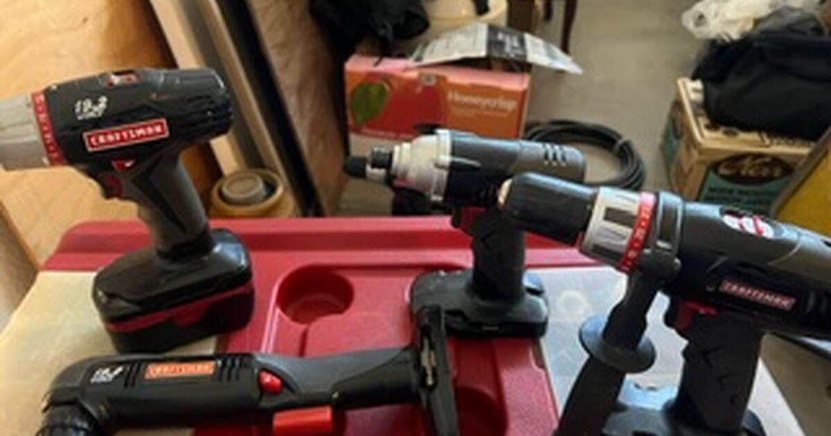 Large set of craftsman 19 2 volt tools for 150 in maricopa az for
