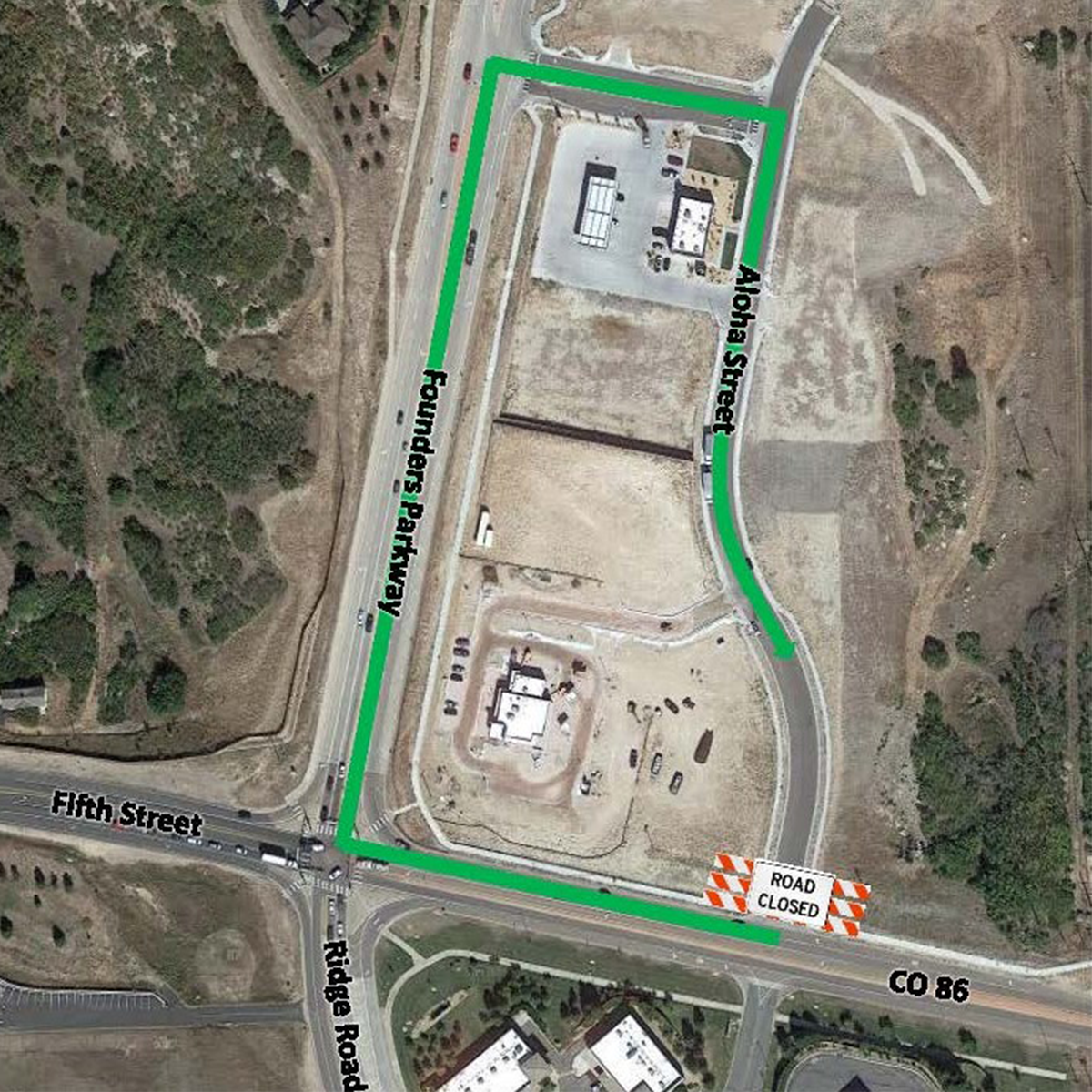 Intersection improvements are progressing at the Four Corners ...