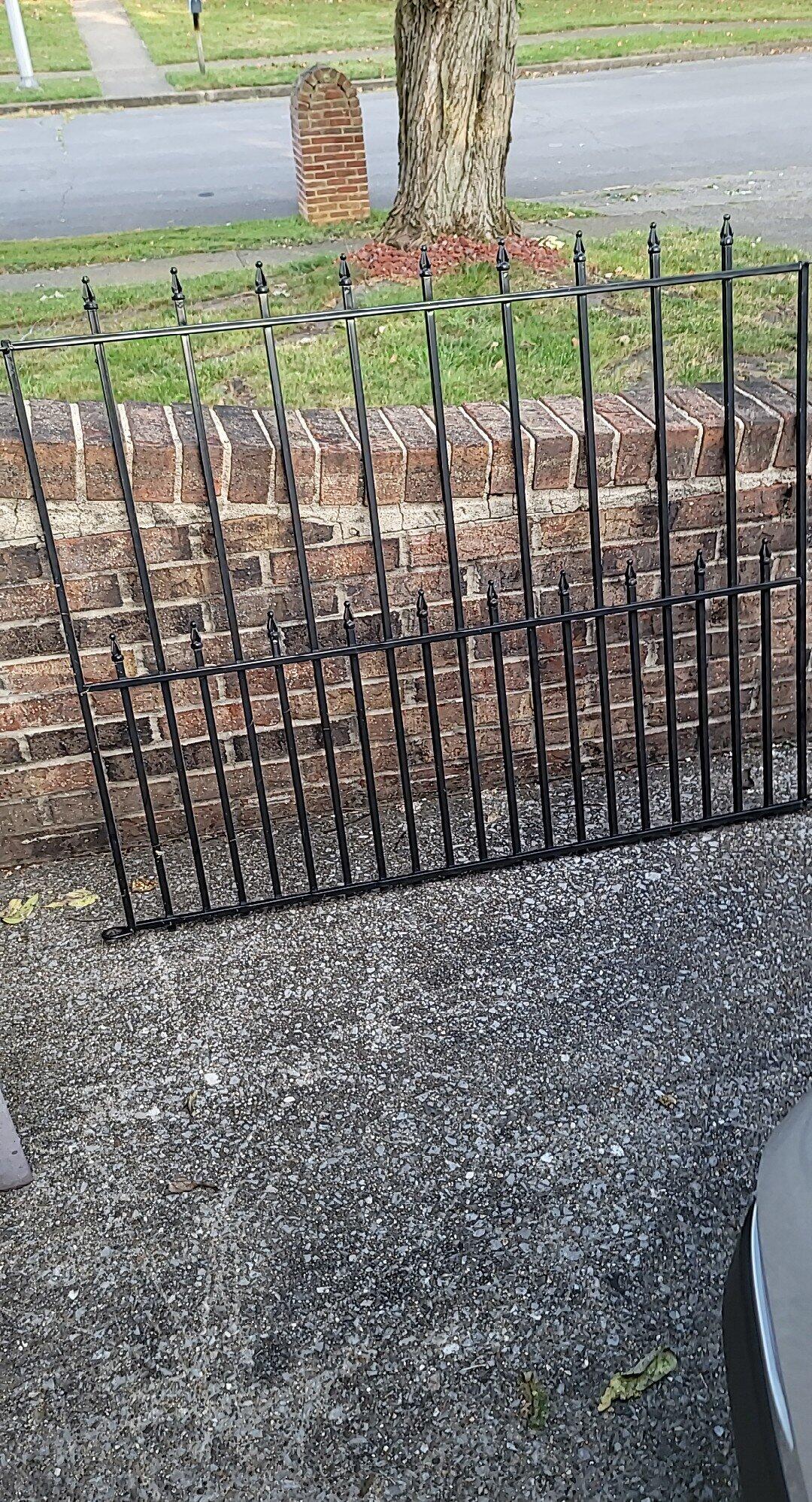 Black Wrought Iron Fencing for 280 in Lexington, KY For Sale & Free — Nextdoor