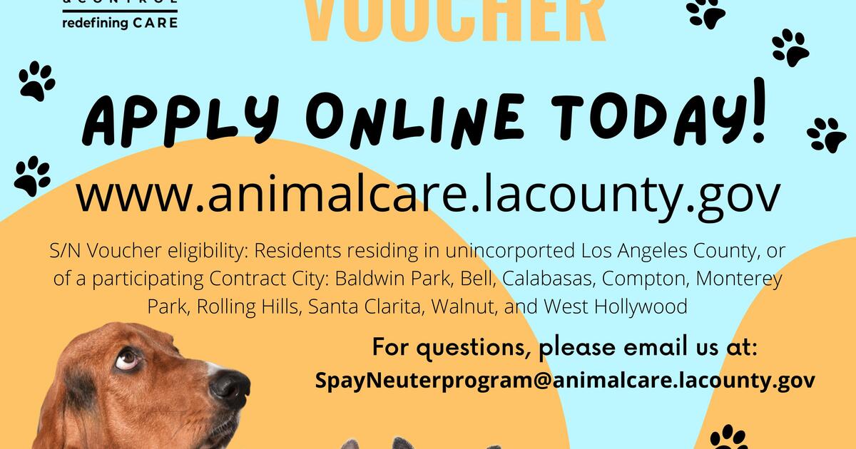 Free Dog & Cat SpayNeuter Vouchers — Nextdoor