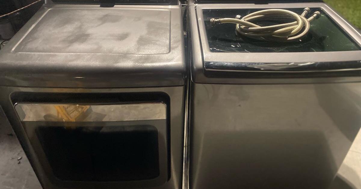 Samsung aqua jet steam washer an matching dryer for 600 in Denham