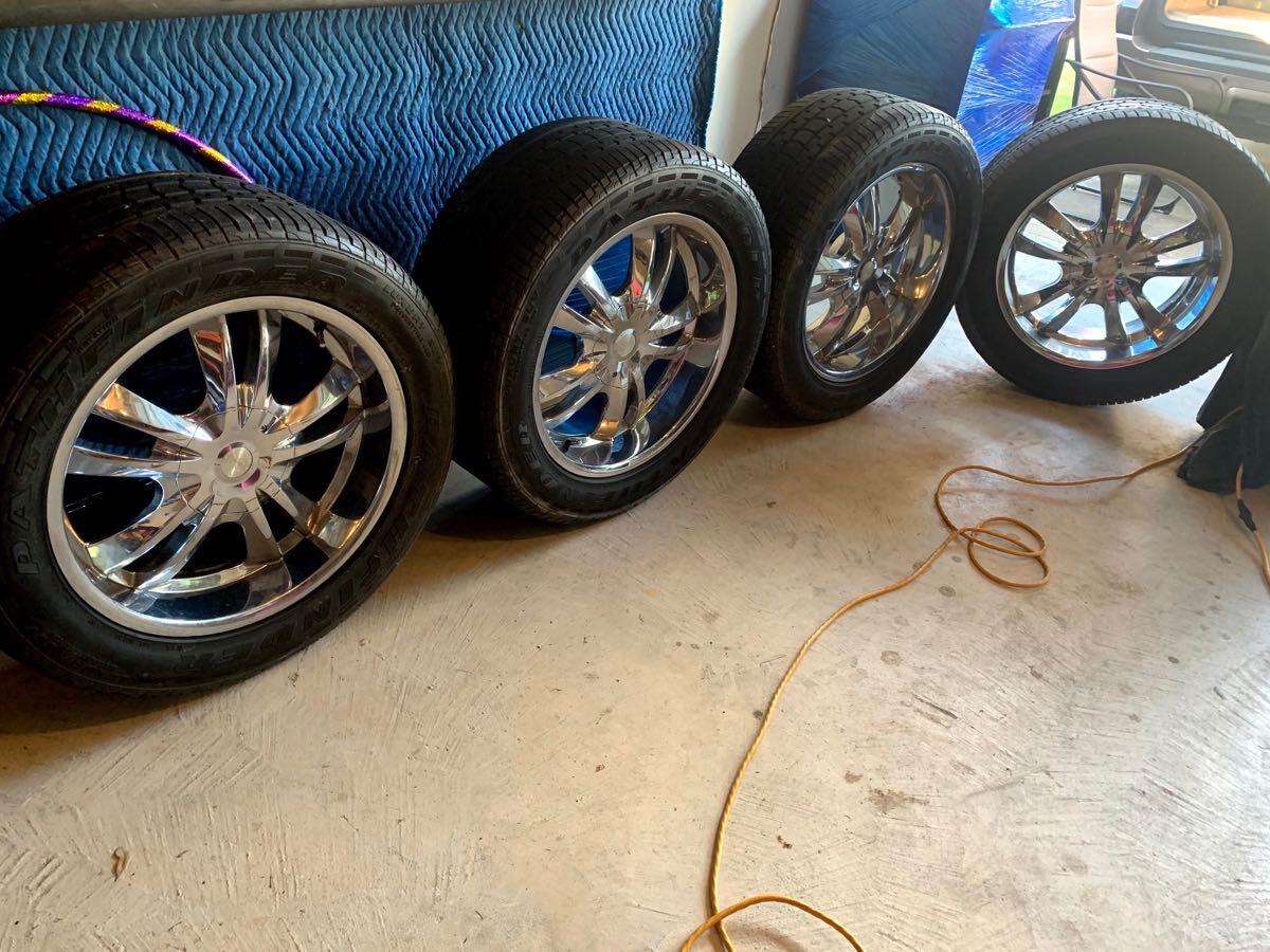 20” tires & rims for 300 in Fresno, TX For Sale & Free — Nextdoor