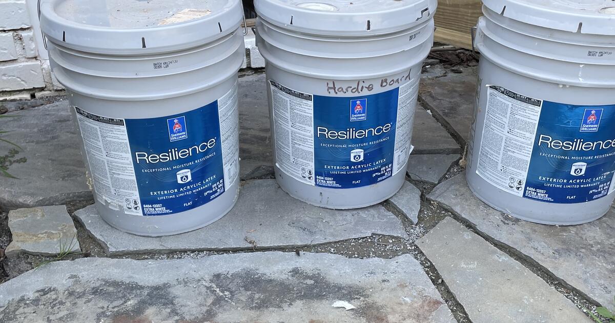 15 Gallons Sherwin Williams ResilienceFree for Free in Canton, GA
