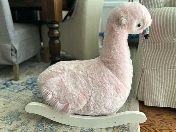 Pottery barn flamingo rocker outlet