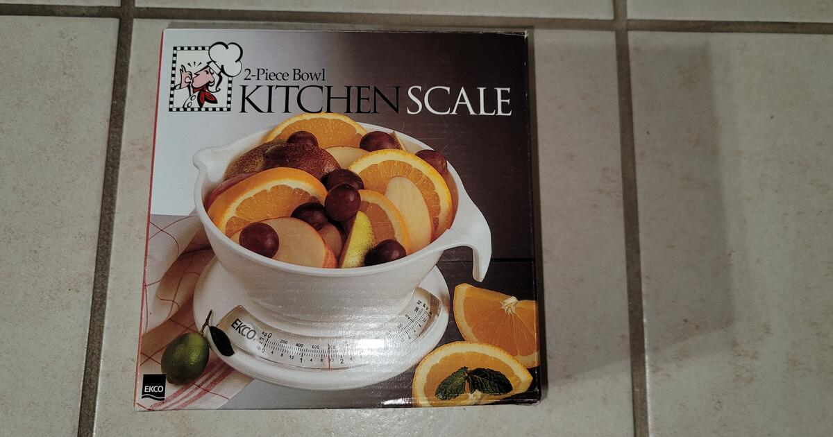 Ekco 2Piece Bowl Kitchen Scale for 10 in Arlington, TX For Sale