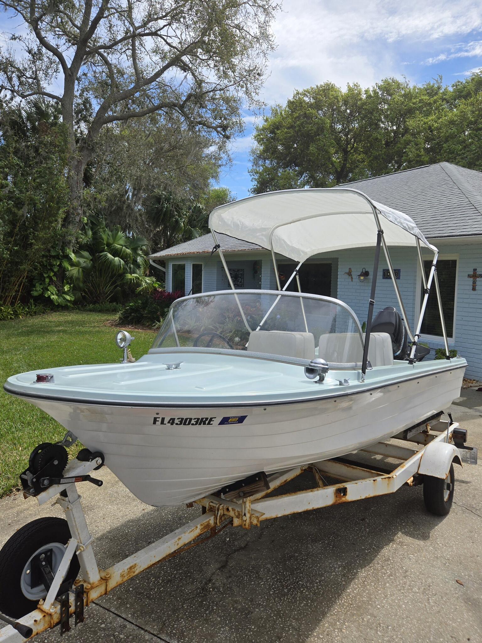 Classic 60s Runabout 50hp Mercury for $1750 in Edgewater, FL | For Sale ...