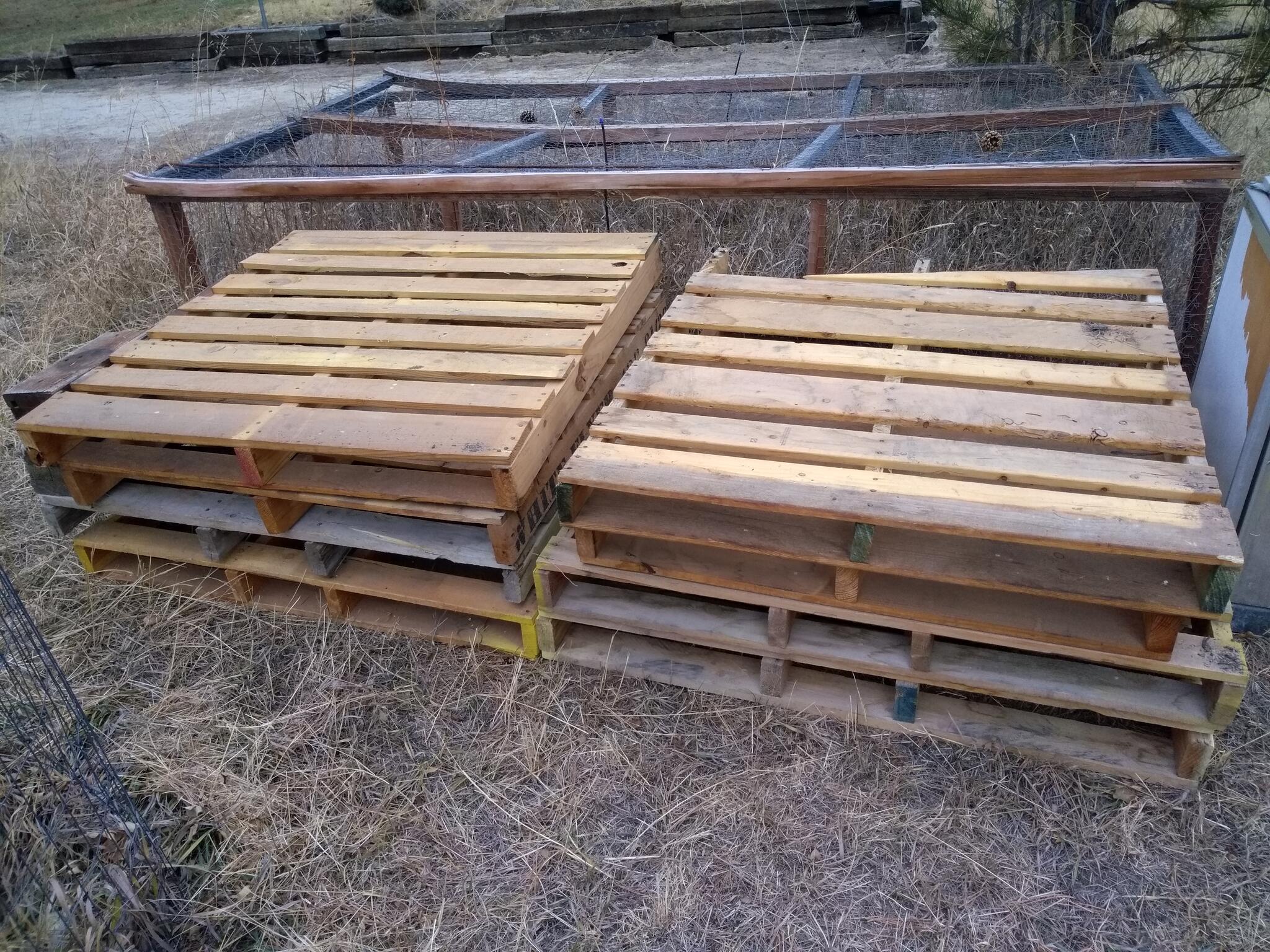 8 wood pallets for 40 in Elizabeth, CO For Sale & Free — Nextdoor