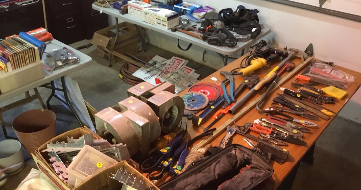 Decluttering home and garage sale sat March 23rd 830 to 330 in Westmont