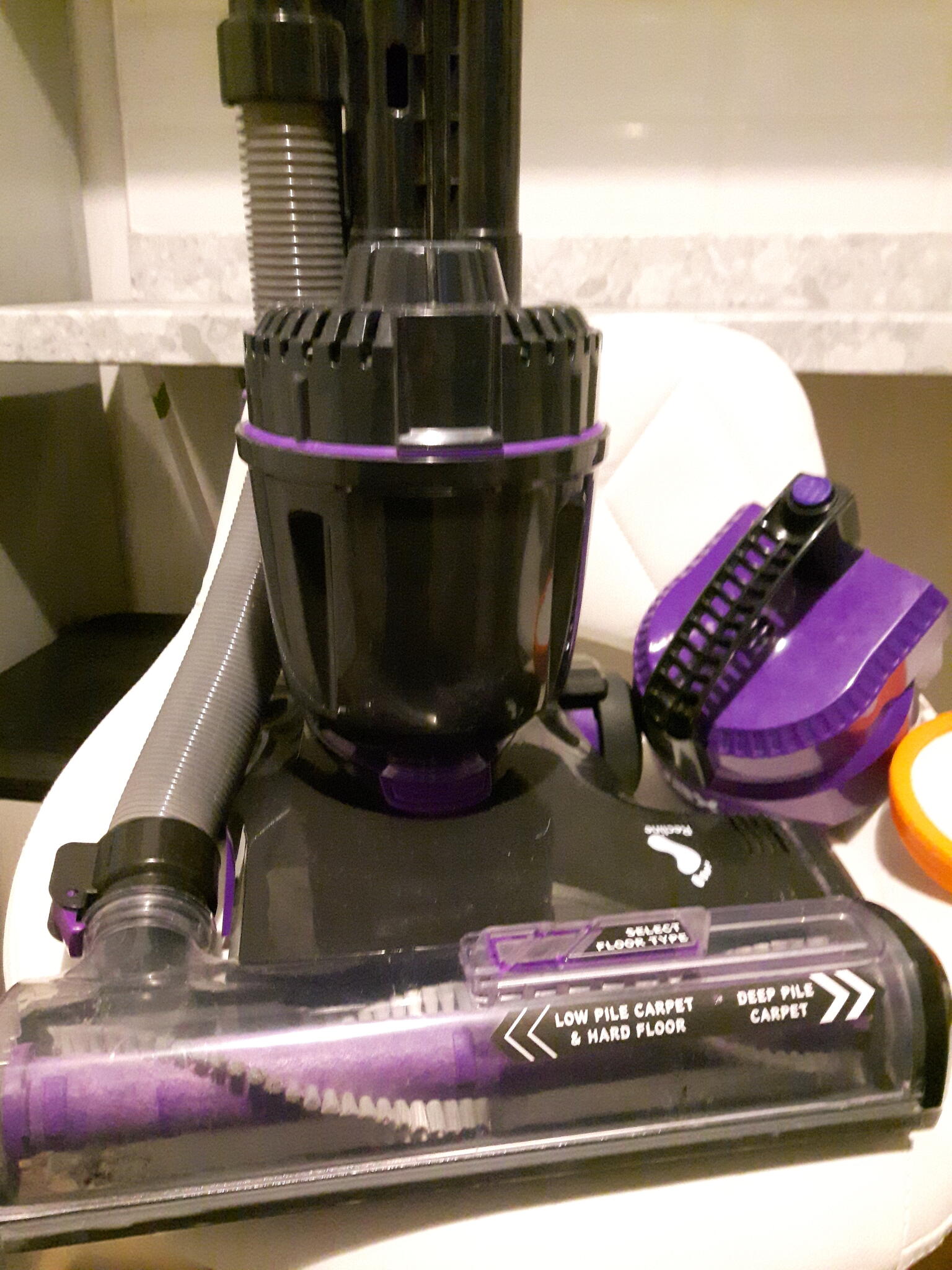 Vacuum Cleaner - Vax Mach Air Upright Vacuum Cleaner Purple 1.5 Litres 