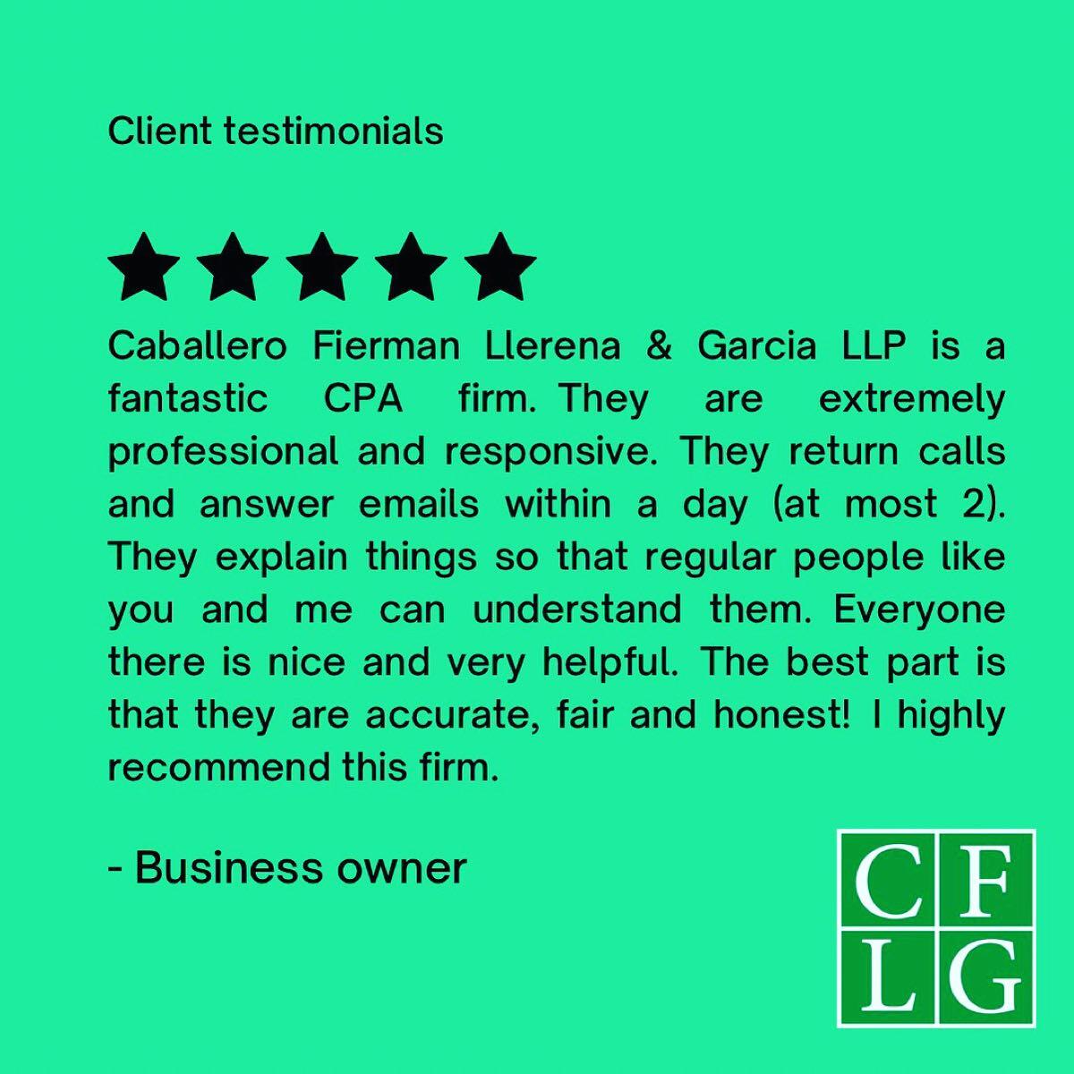 Caballero fierman llerena 2025 & garcia llp