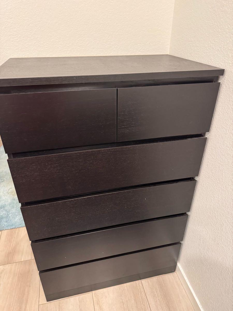 IKEA Black 6-Drawer Dresser For Free In Commerce City, CO | For Sale & Free   Nextdoor