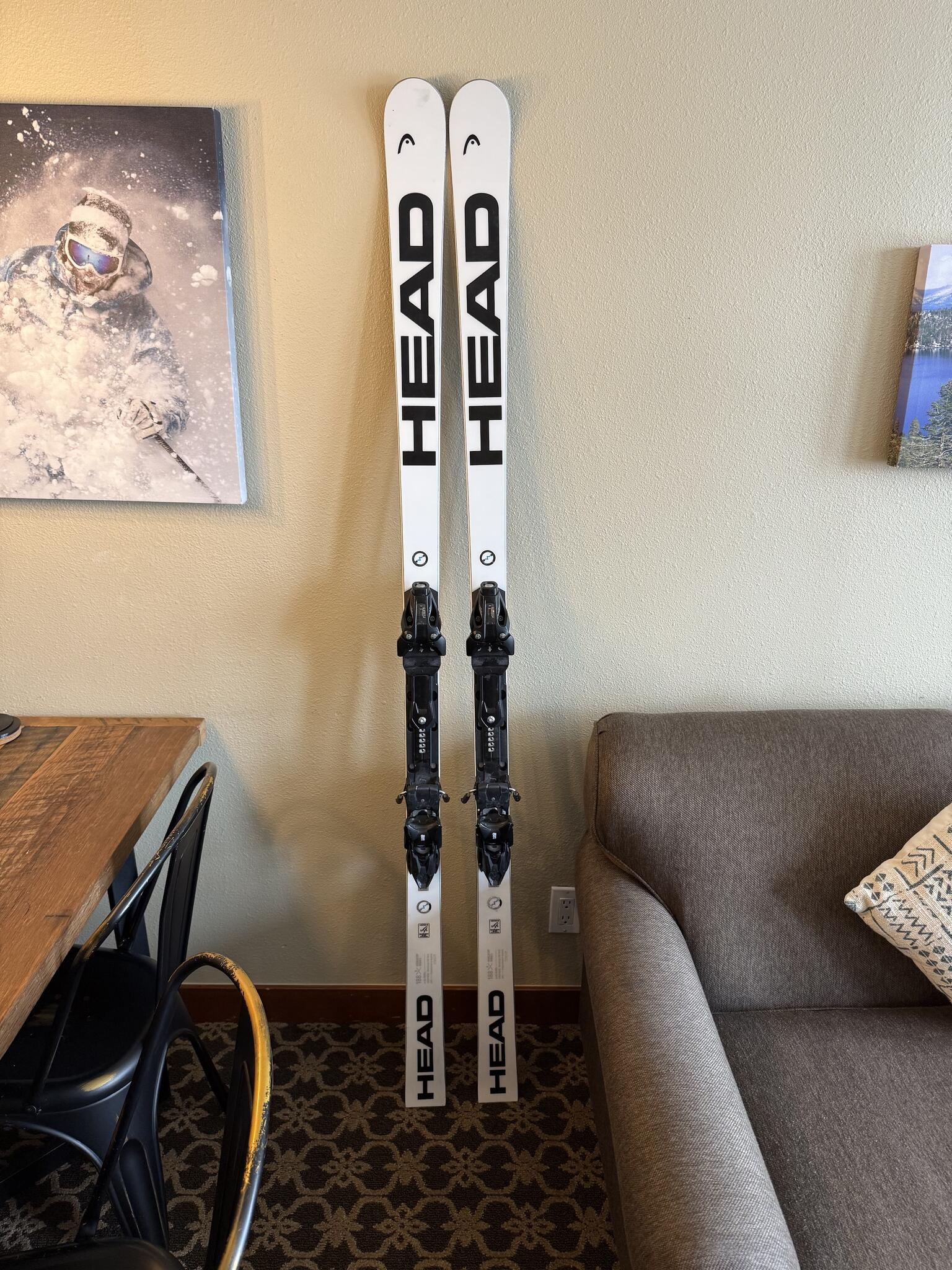 2025 HEAD WCR E-GS Rebel FIS Skis 188cm For $1,100 In Olympic