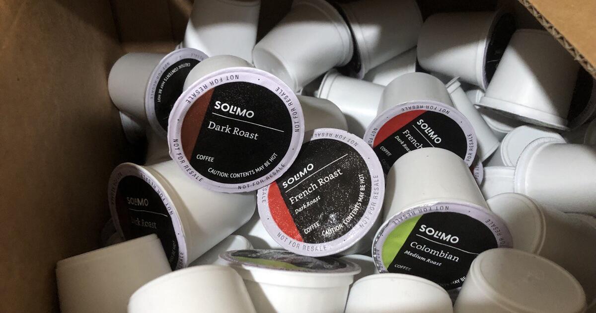 100 Medium & Dark Roast Keurig Pods Solimo (Amazon) brand for 10 in