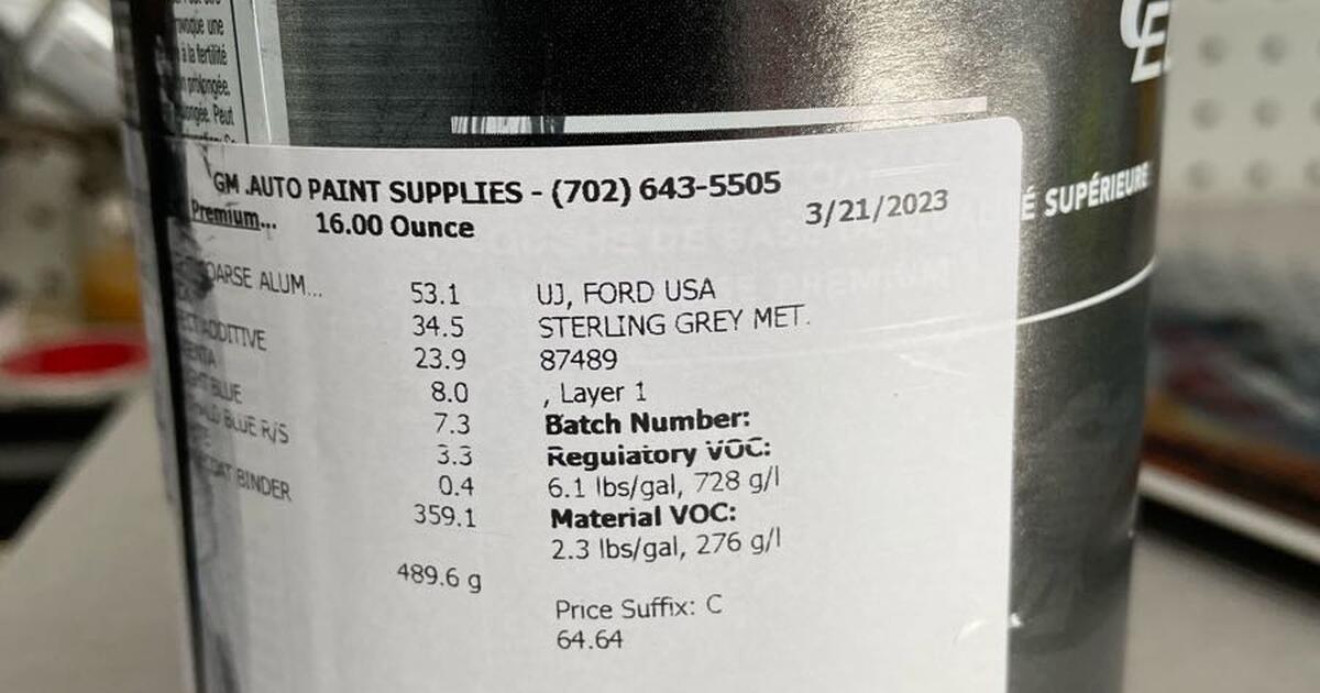 Automotive paint, and strainers for 1 in North Las Vegas, NV For