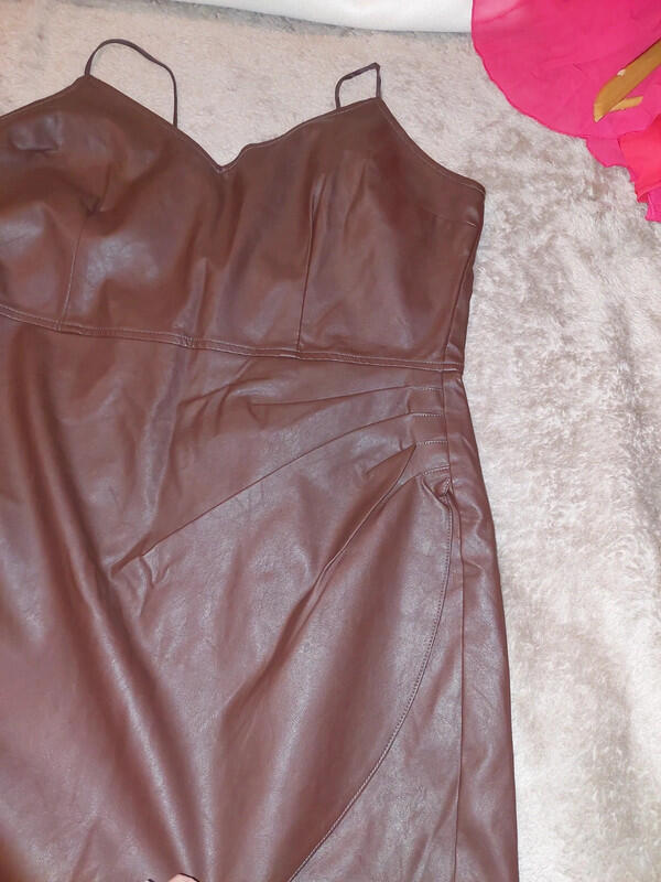 Abercrombie & Fitch Br& Brown 'leather' Dress For 20 In Leeds, Engl& | For  Sale & Free  Nextdoor