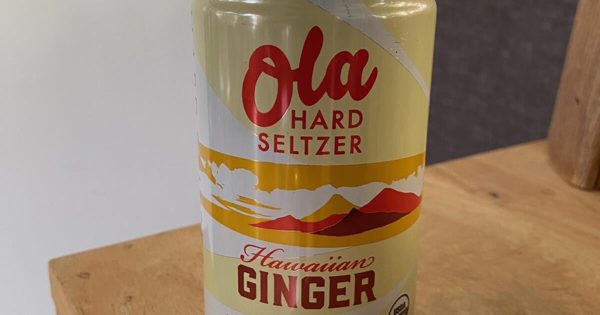 Ola Hard Seltzer Hawaiian Ginger For Free In Honolulu HI For Sale Ola Hard Seltzer Hawaiian Ginger For Free In Honolulu HI For Sale