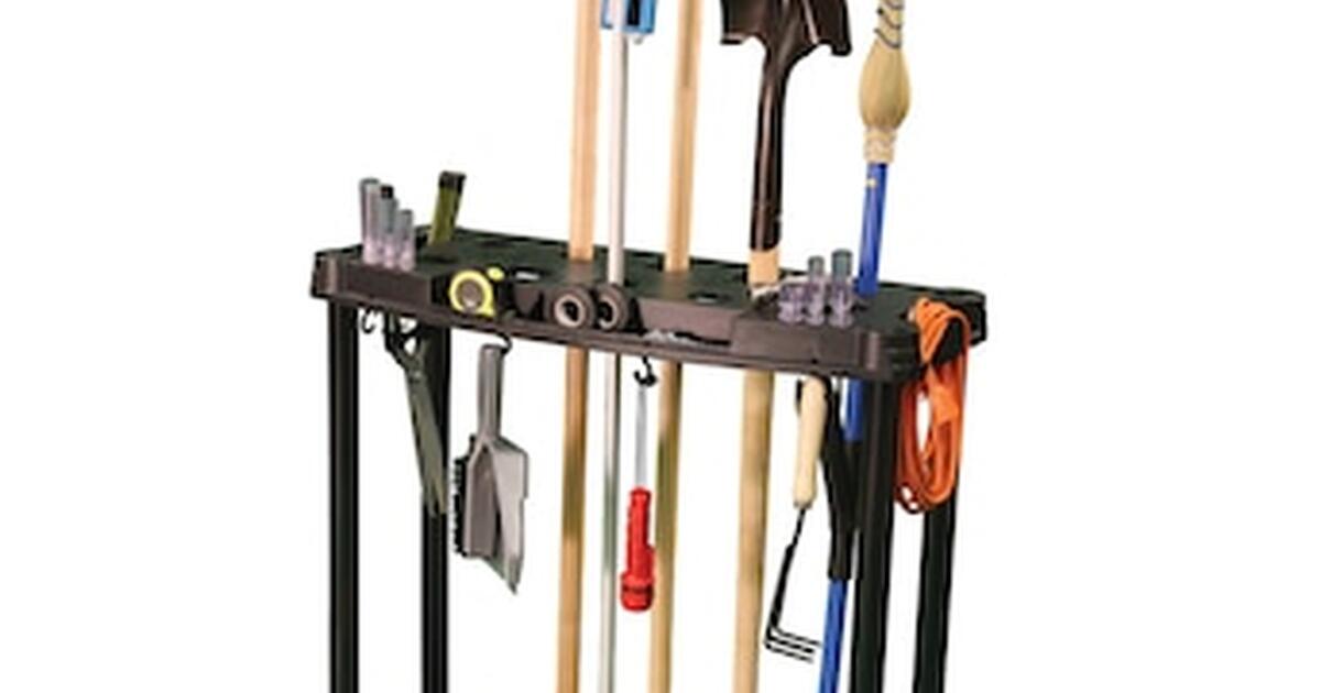 NEW Long Handled Garden Tool Organizer (shovels,rakes,etc) for 15 in
