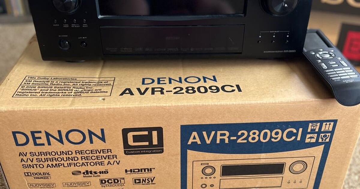 Denon AVR2809CI AV Surround Receiver for 275 in Flower Mound, TX