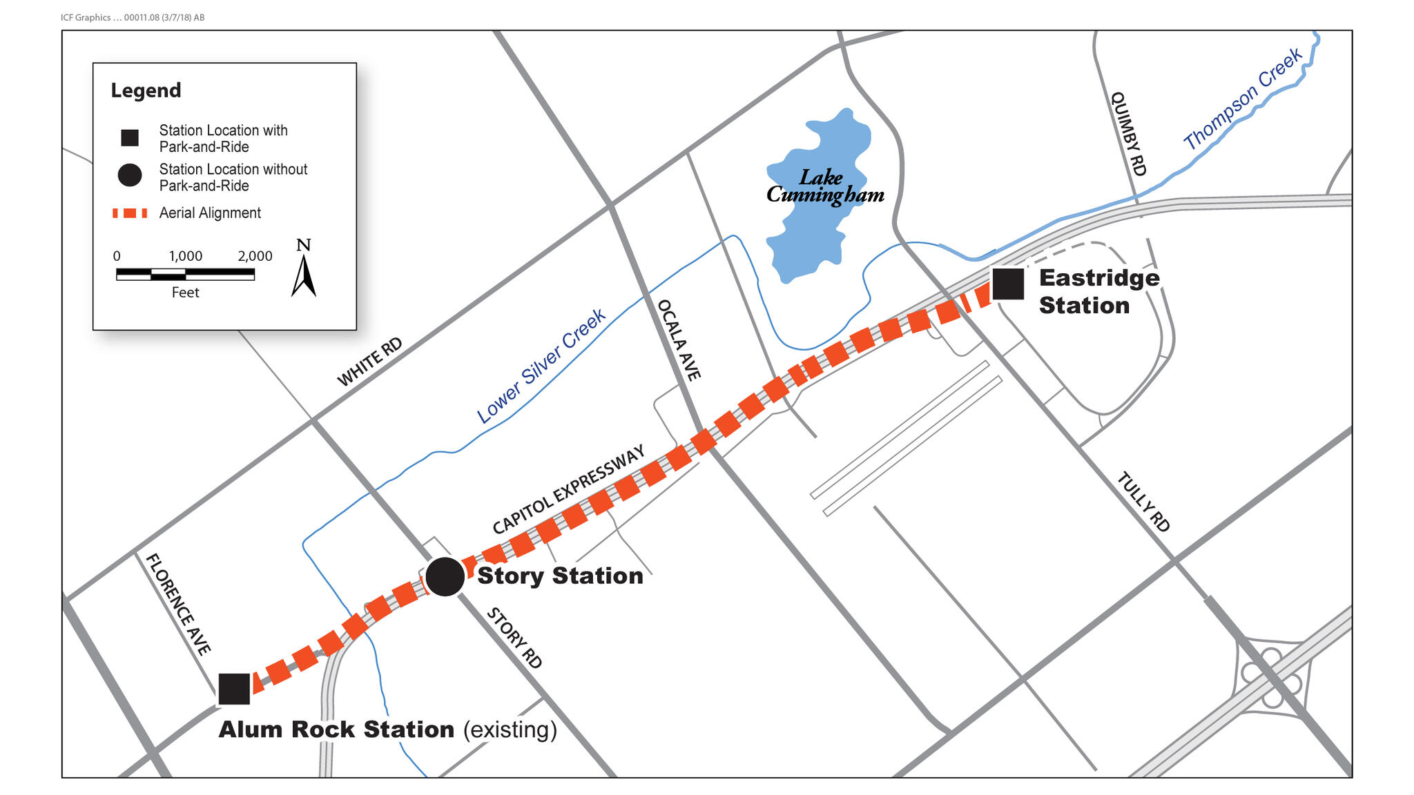 Eastridge to BART Regional Connector Project Capitol Expressway Light Rail Project (Valley