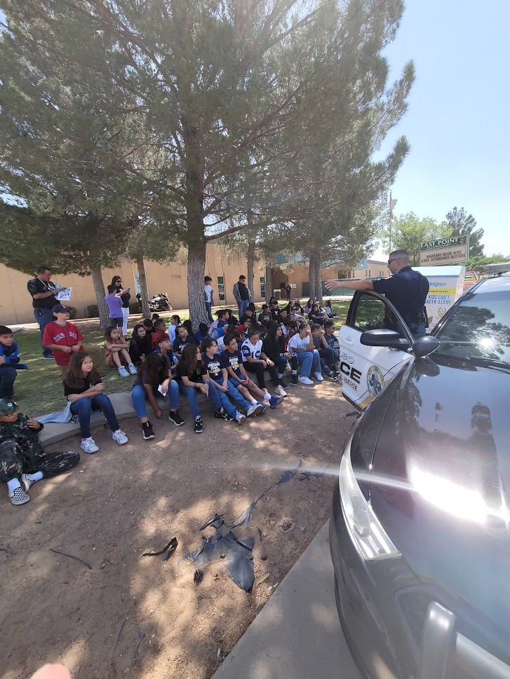 Community Service Officers from Pebble Hills attended East Point