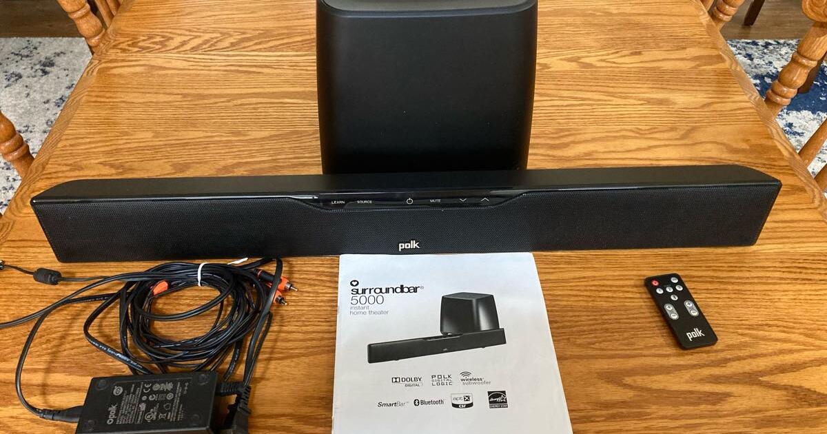 Polk Sound Bar for 75 in The Villages, FL For Sale & Free — Nextdoor