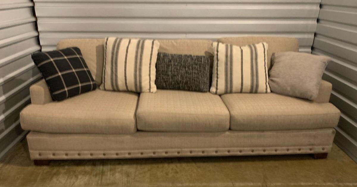 Ballina Linen Sofa for 165 in Houston, TX For Sale & Free — Nextdoor