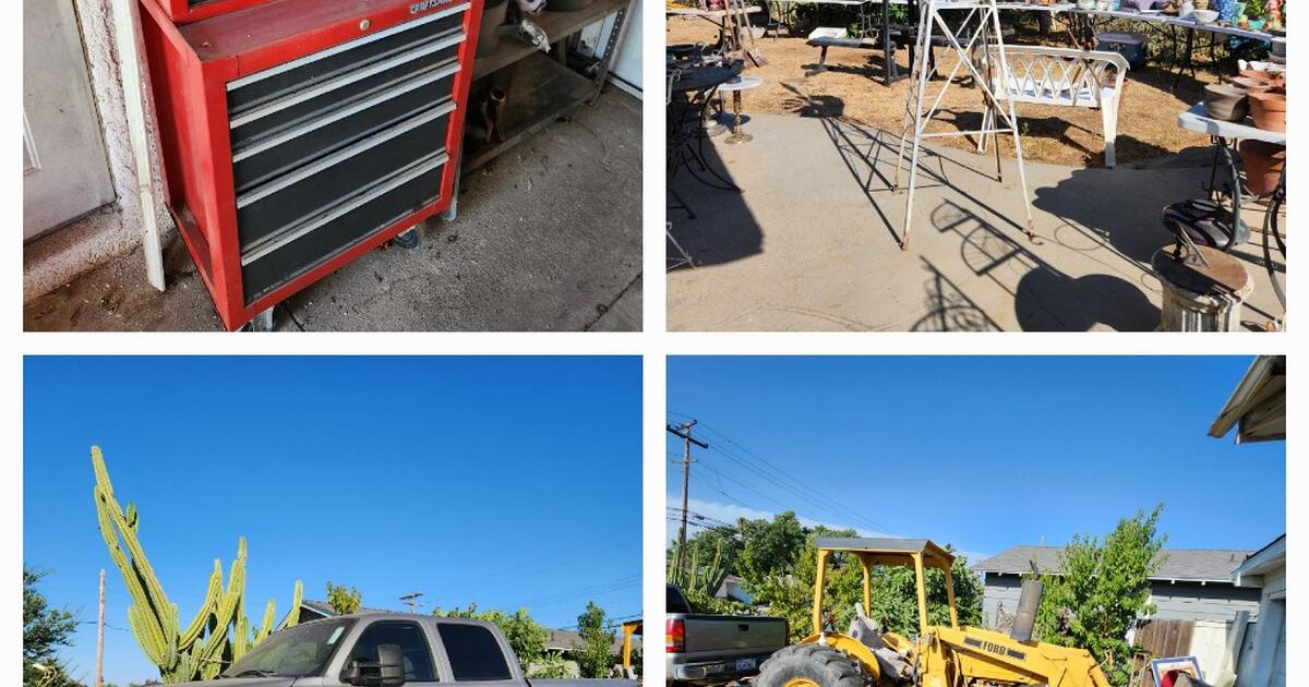 July 8 & 9 THE ESTATE SALE in Fresno! Cars. Trucks. Tractor. Tools