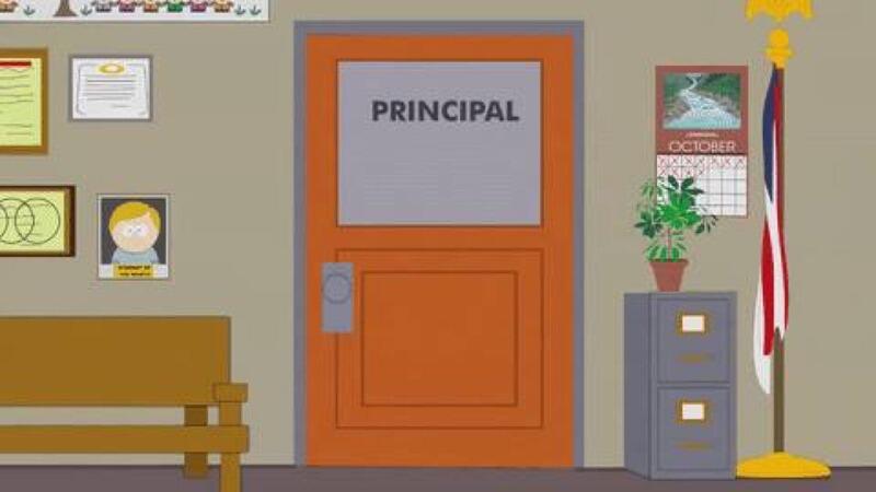 principals office door