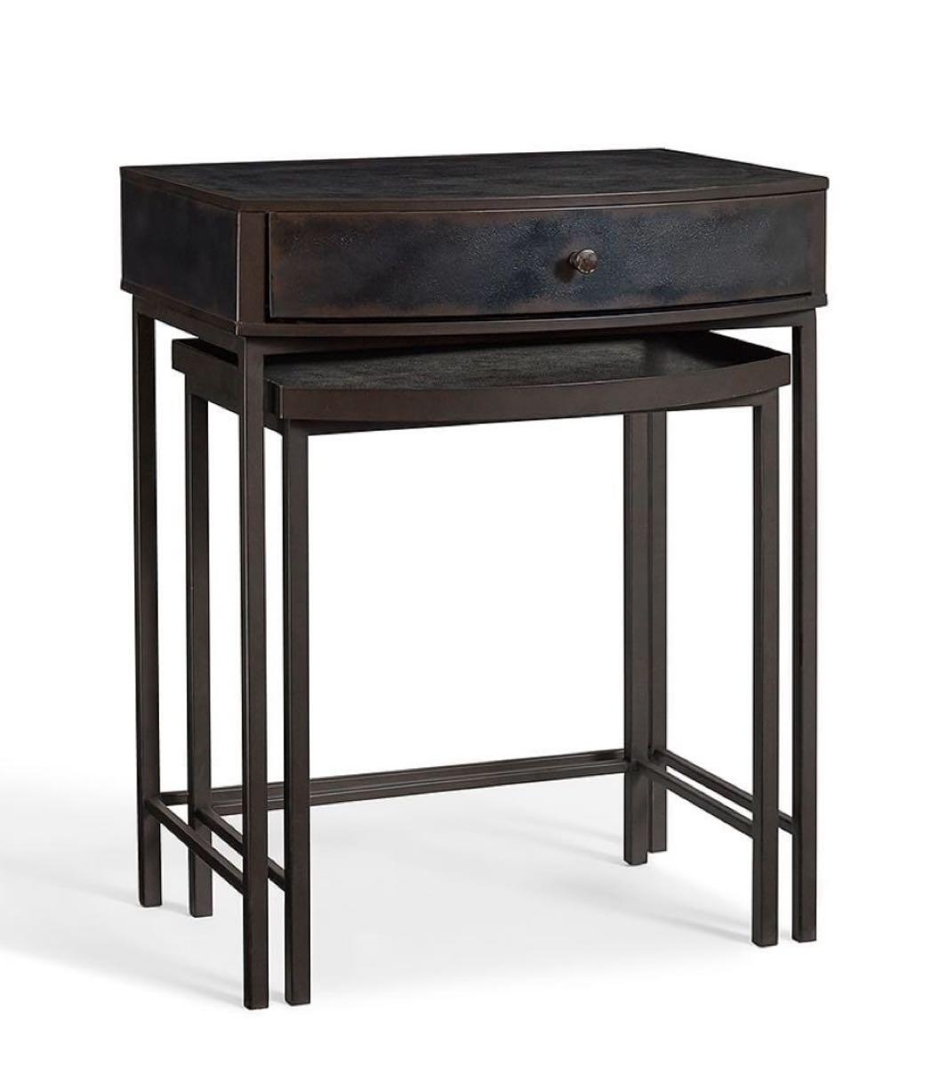 Pottery Barn Metal Nesting Tables