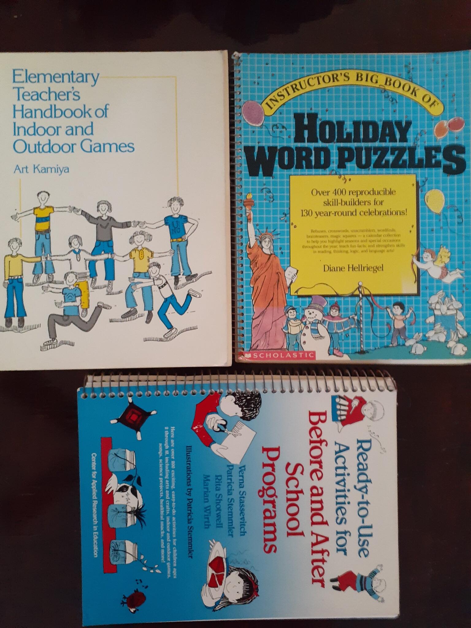 Education Aides: Games, Word Puzzels, Activities Programs