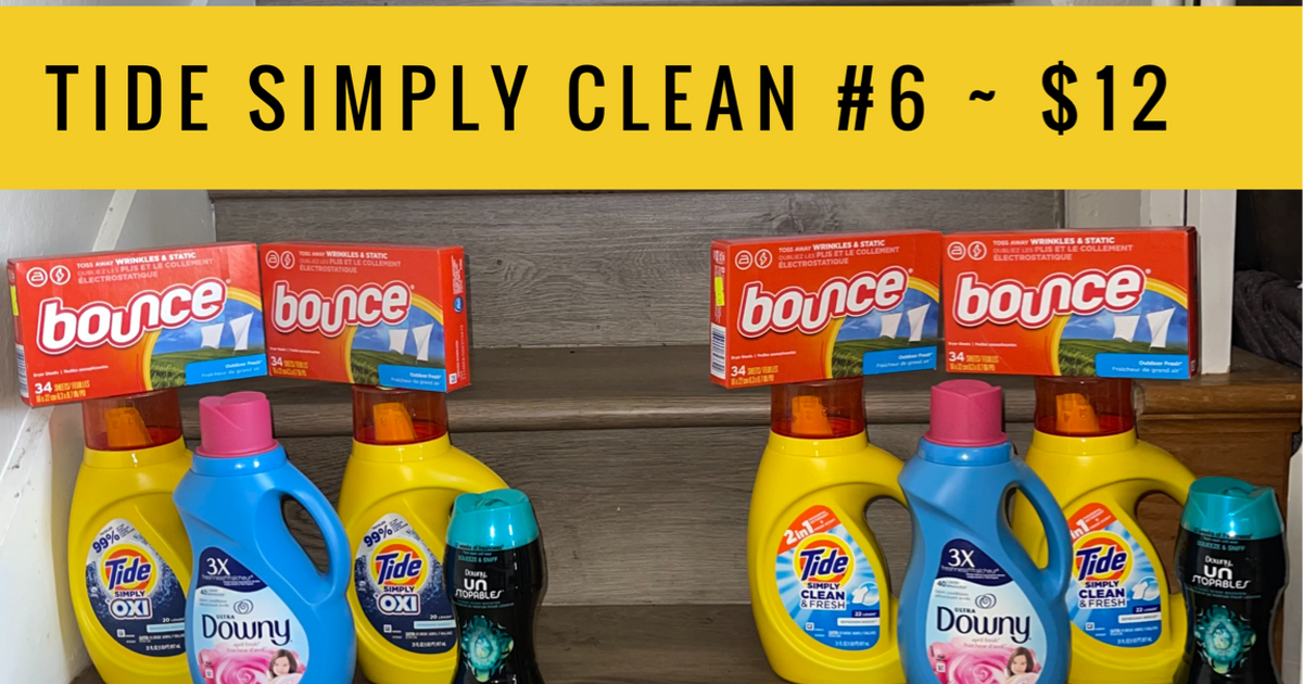 Tide Simply Clean 6**Pick Up In LaVergne**PLEASE Read Below** for 12