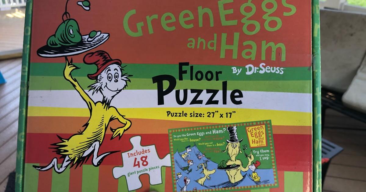 Dr seuss floor puzzle for 7 in leesburg va for sale free nextdoor