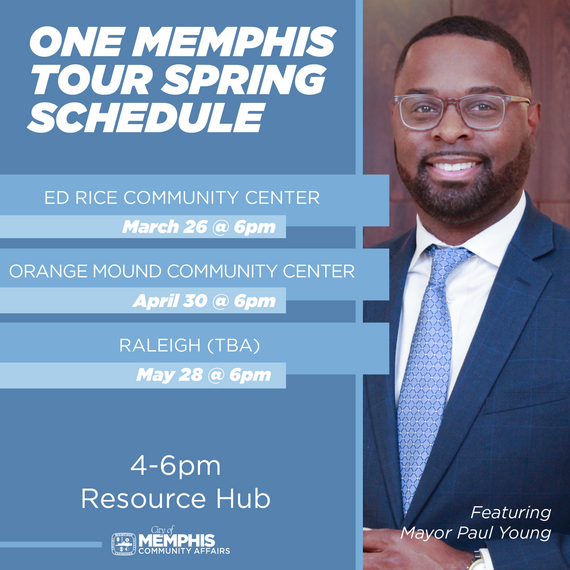 Join us for the One Memphis Tour. City of Memphis mdash