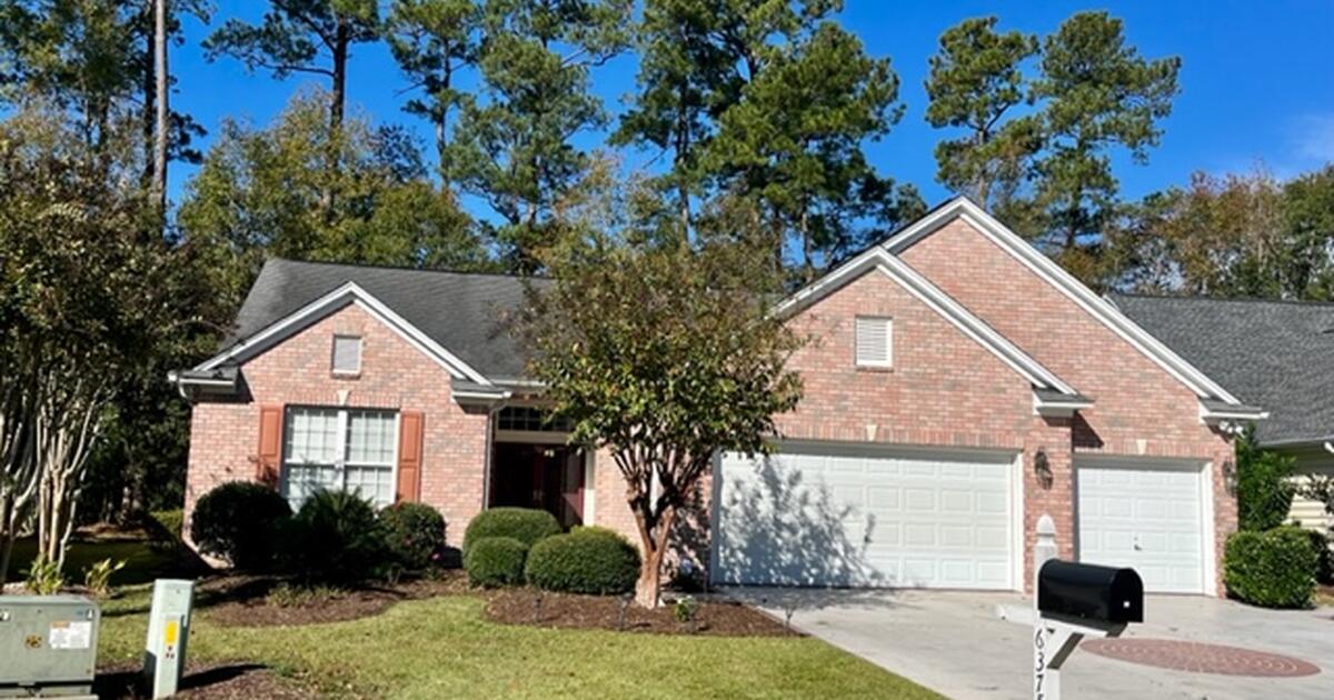 House for rent in Murrells Inlet Golf course community for 2400 in