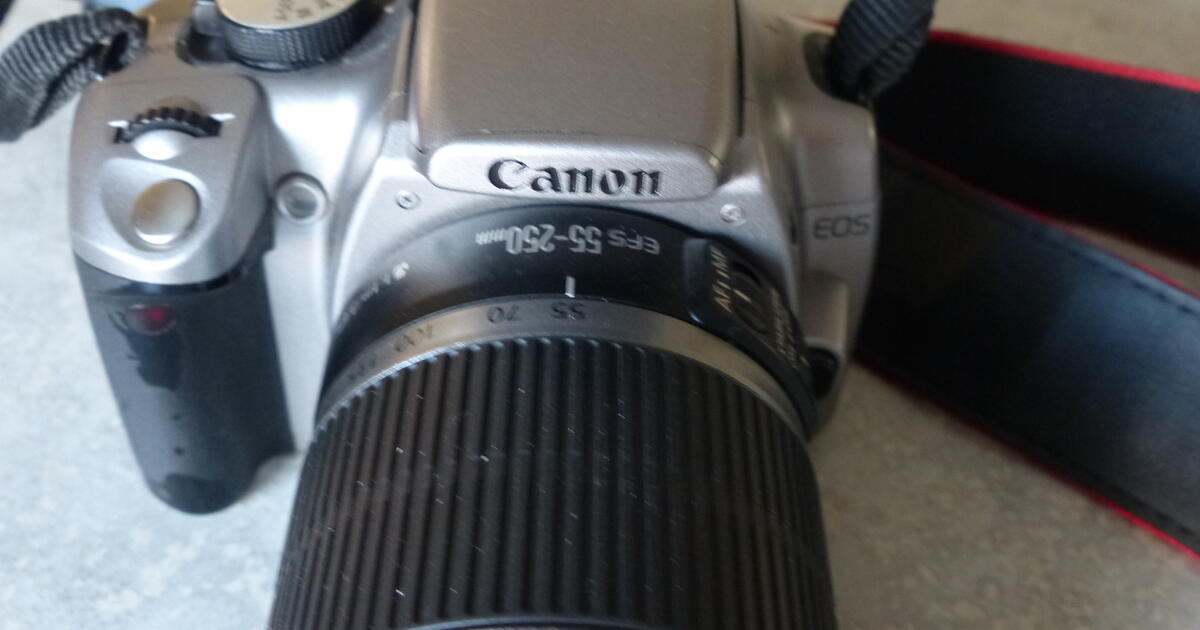 Canon Rebel Xt with lens for 150 in Caldwell, ID For Sale & Free