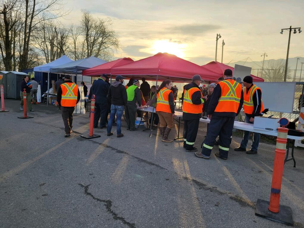 Sumas Cleanup Day 2 is underway County Sheriff's Office