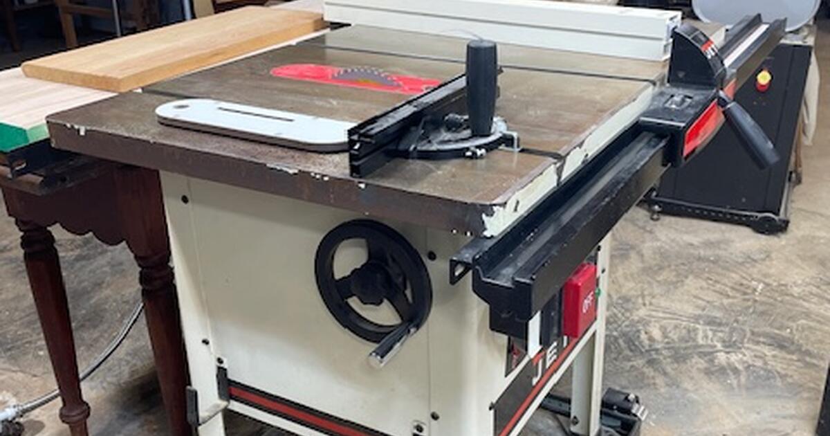 Table Saw - 10 inch Jet cabinet saw for Free in Brookhaven, GA | For ...