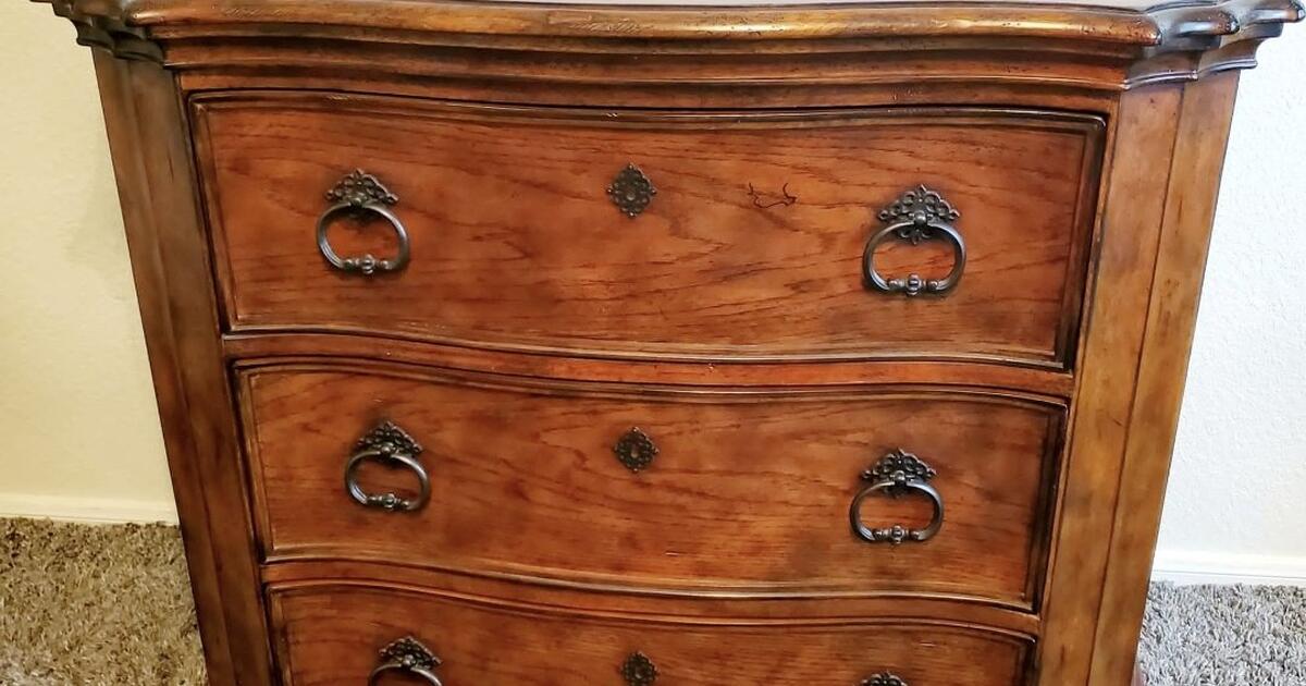 Broyhill sold wood 3 drawers Chest. Very Nice.42" wide, 35 high, 19