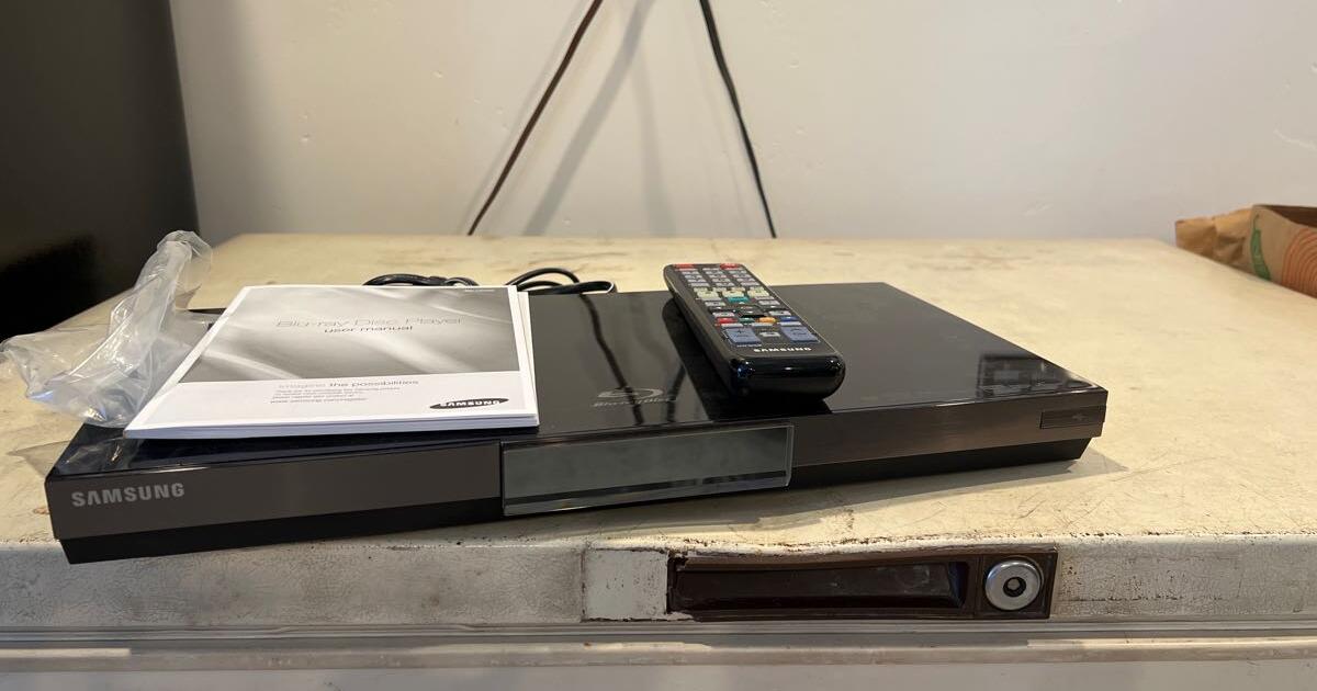 Samsung Bluray player BDC6500 for 10 in Shingle Springs, CA For Sale & Free — Nextdoor