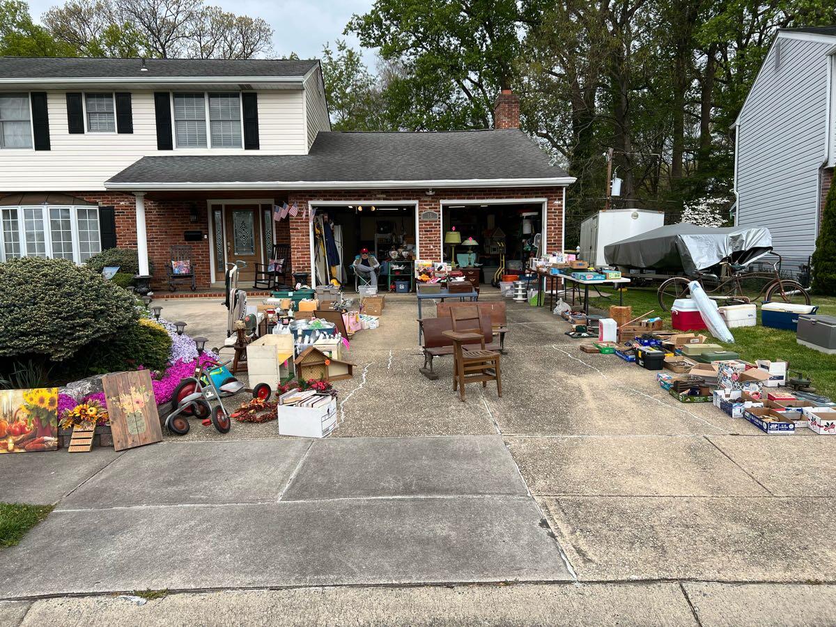 Yard Sale Sat. April 27 & Sun. April 28 16 Ronna Dr. Wilm, De 19808 for
