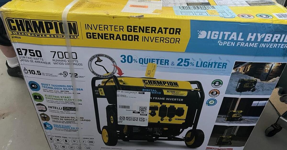 generator-never-used-still-in-box-for-850-in-chandler-az-for-sale