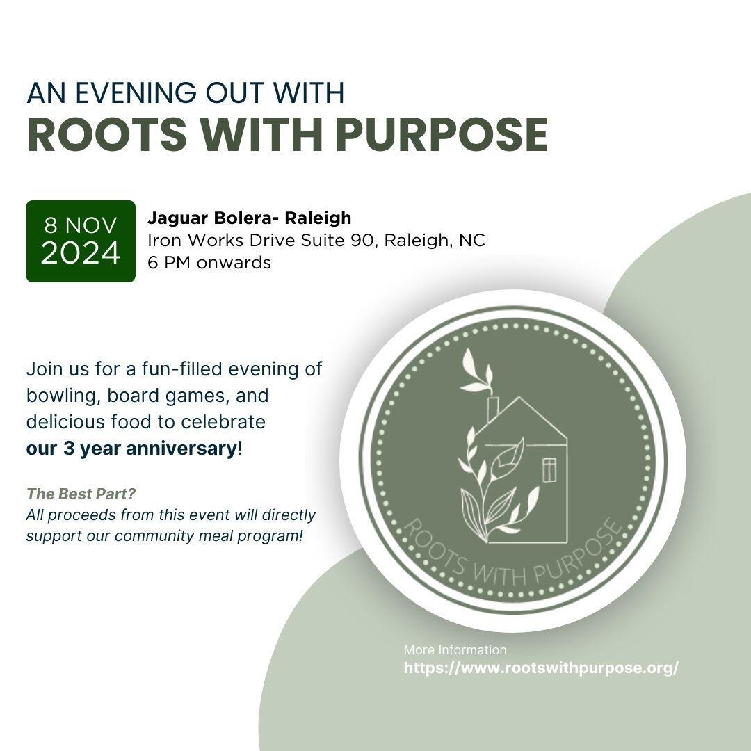 An Evening Out with Roots with Purpose