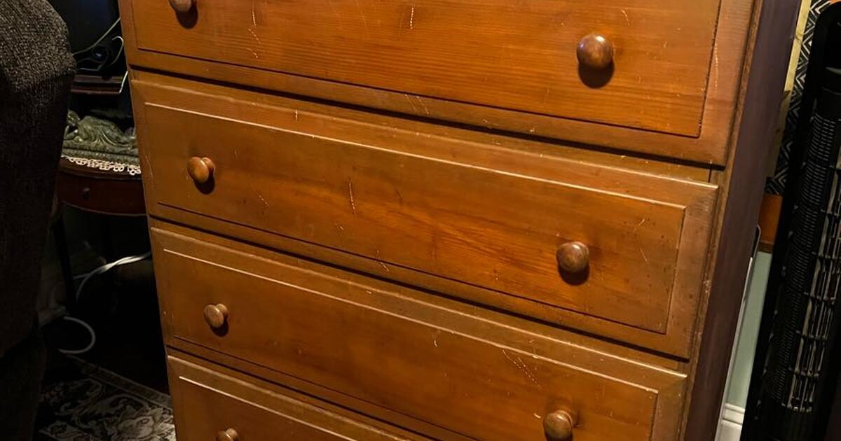 Solid wood dresser for 50 in Sacramento, CA For Sale & Free — Nextdoor