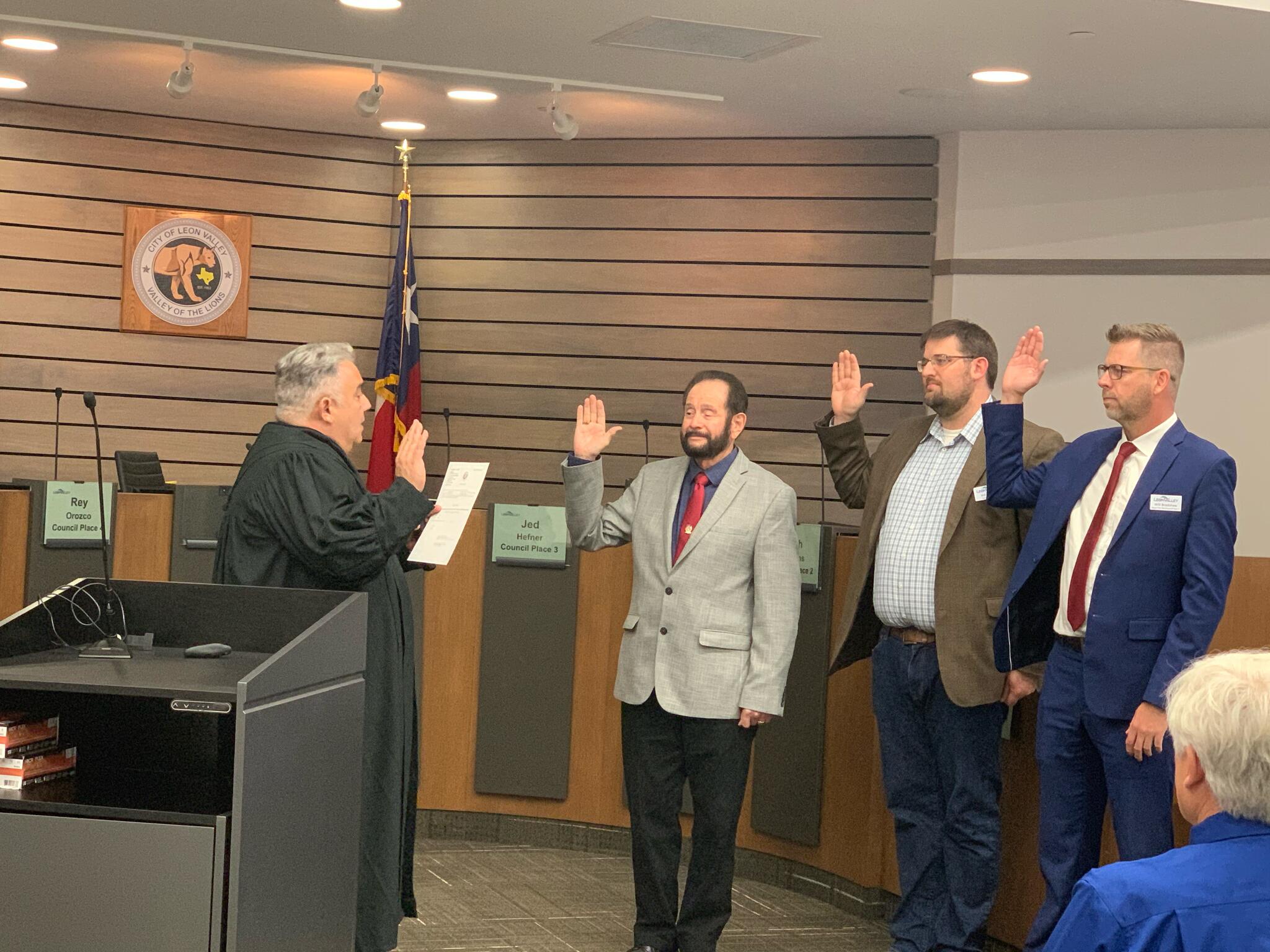 The City of Leon Valley would like to welcome and congratulate our new