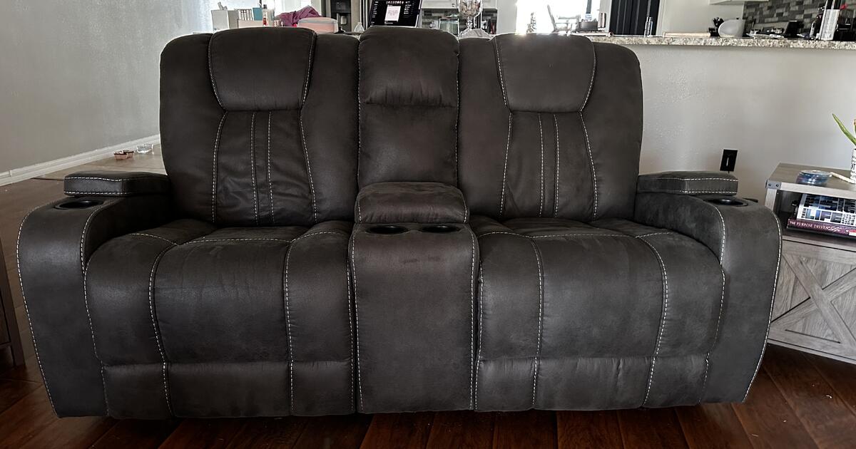 Ashley Furniture Double Rocker \ Recliner with 2 USB Charging ports ...