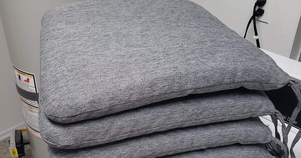 25 (4 Total Left) Grey Joann's (Craft Store Brand) Chair Pads. Aka