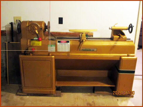 Powermatic lathe shop for sale